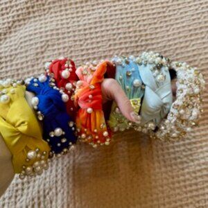 Brand New NWT Beaded Knotted Headbands
